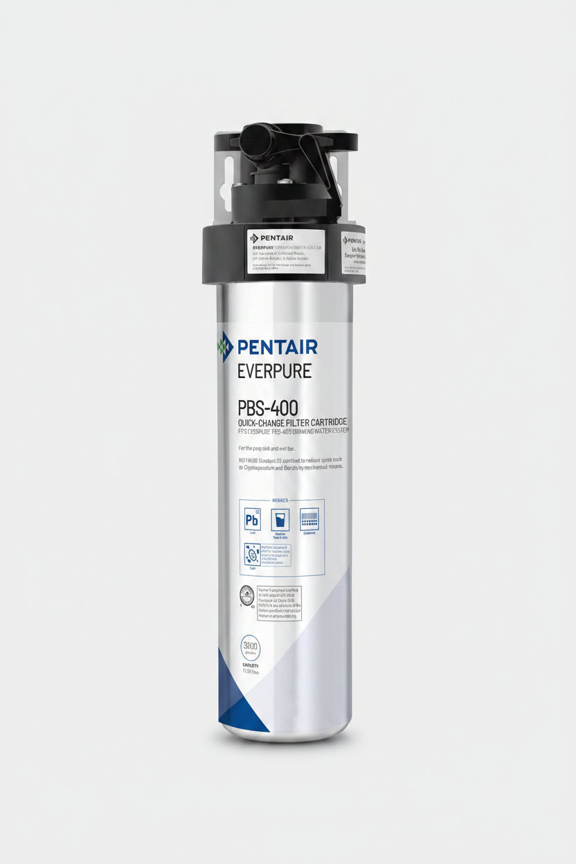 Everpure PBS-400 — Professionele undersink drinkwaterfilter