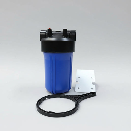 Big Blue 10" Actief Koolfilter – Filterbehuizing met koolpatroon voor regenwater