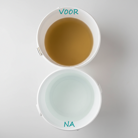 Ontkleuringsfilter regenwater – Verkleuring door dakbedekking verwijderen